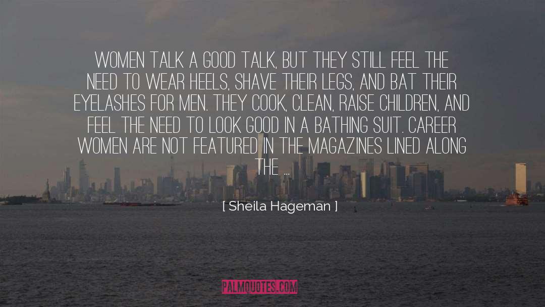 Suit quotes by Sheila Hageman
