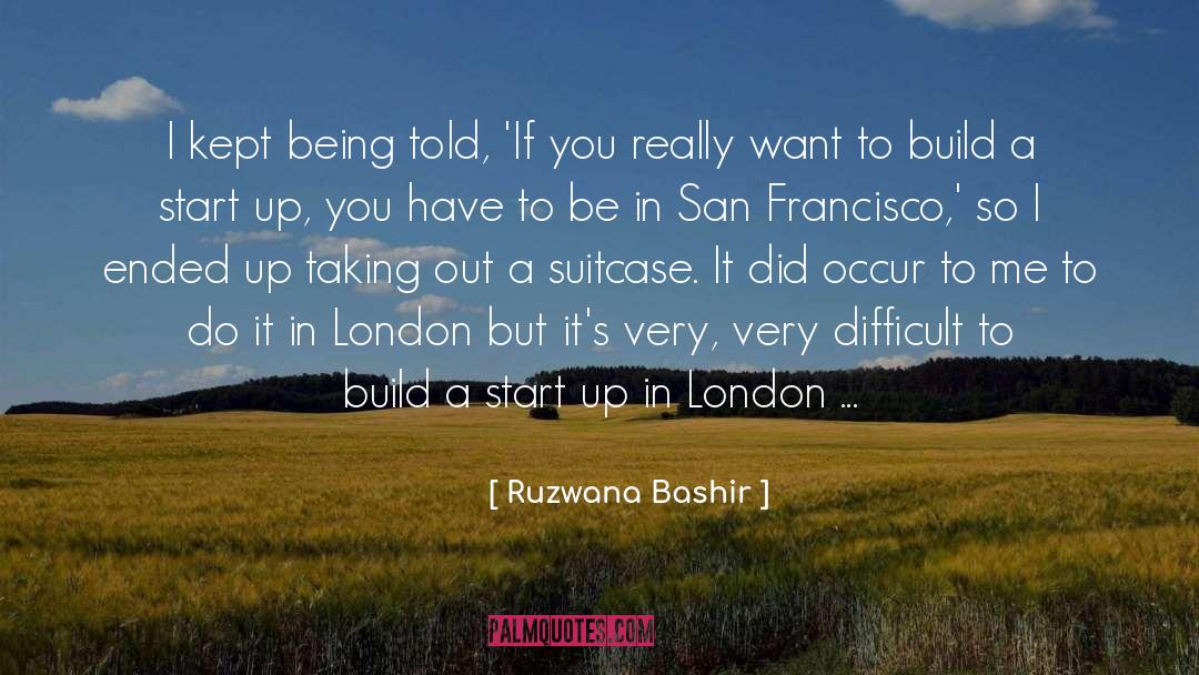 Suitcase quotes by Ruzwana Bashir
