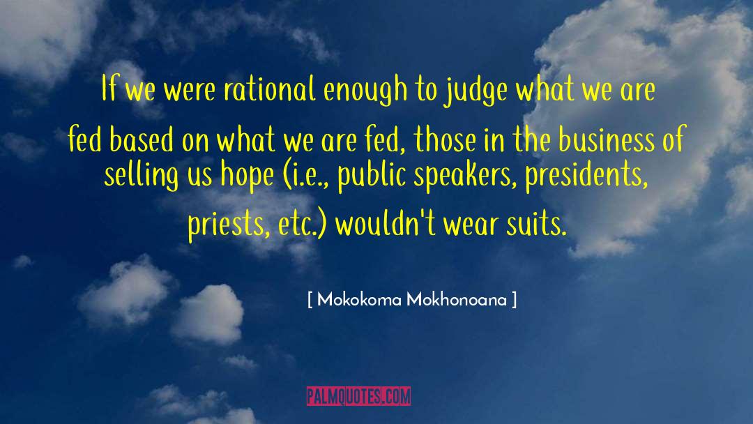 Suits Of Armor quotes by Mokokoma Mokhonoana