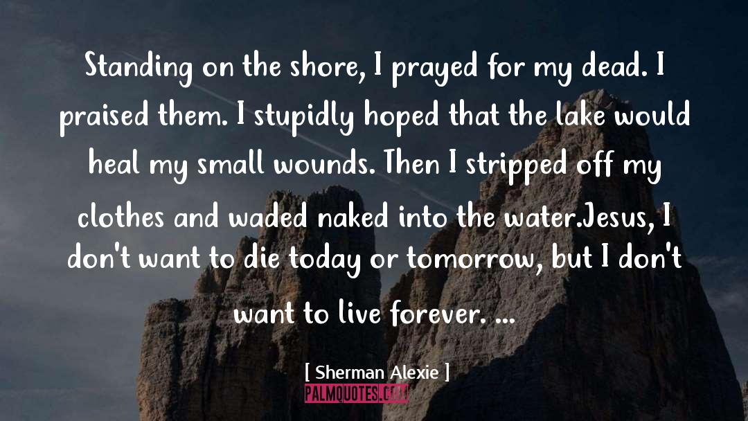 Sukhna Lake quotes by Sherman Alexie