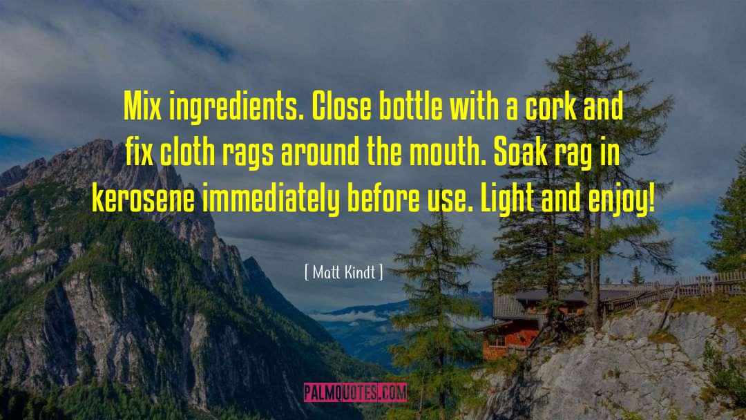 Sukiyaki Recipe quotes by Matt Kindt