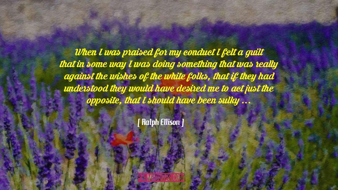 Sulky quotes by Ralph Ellison