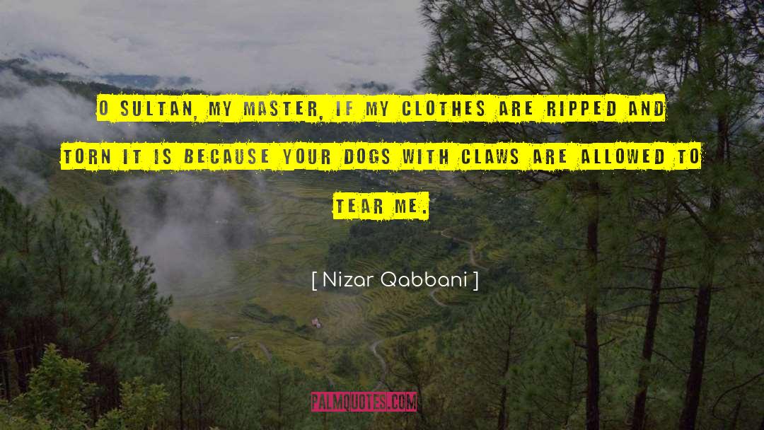 Sultan quotes by Nizar Qabbani