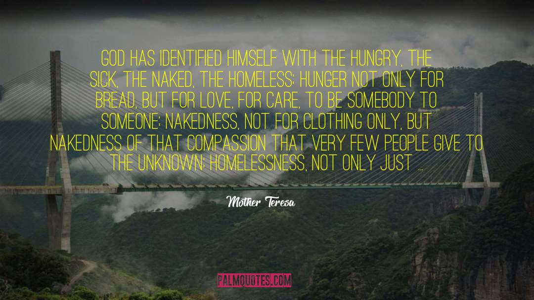 Sulzbacher Homeless Shelter quotes by Mother Teresa