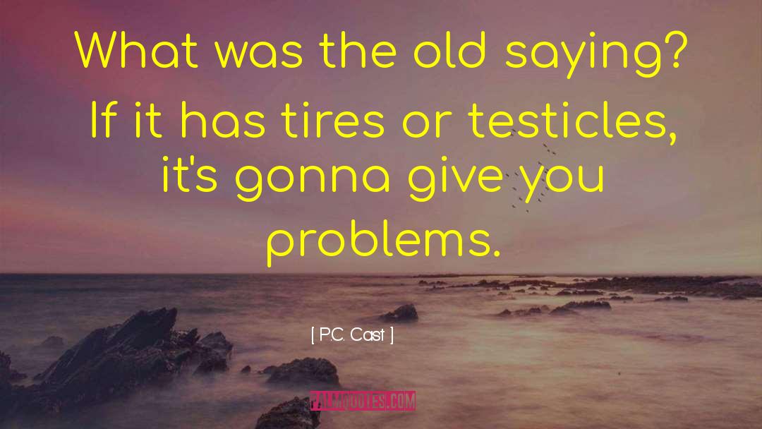 Sumerel Tires quotes by P.C. Cast