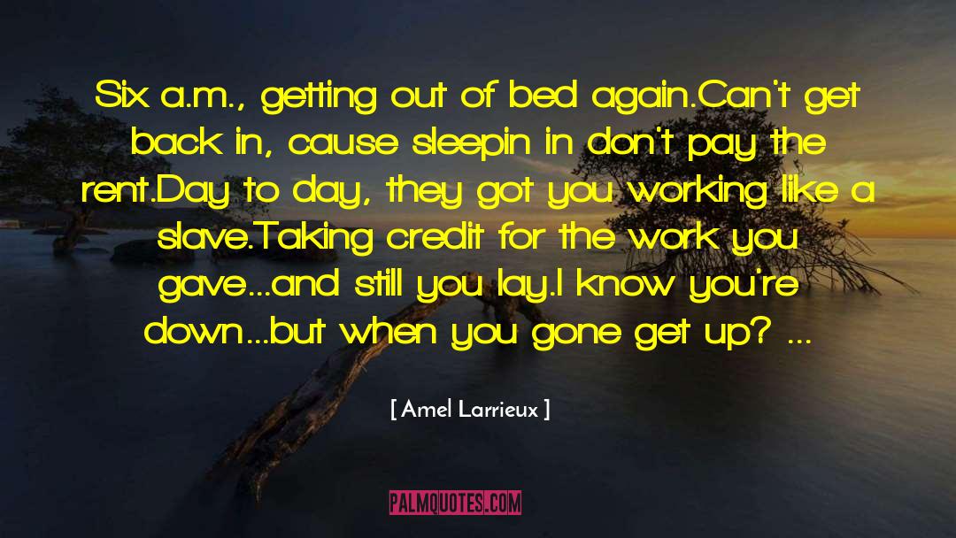 Sumitu Bed quotes by Amel Larrieux