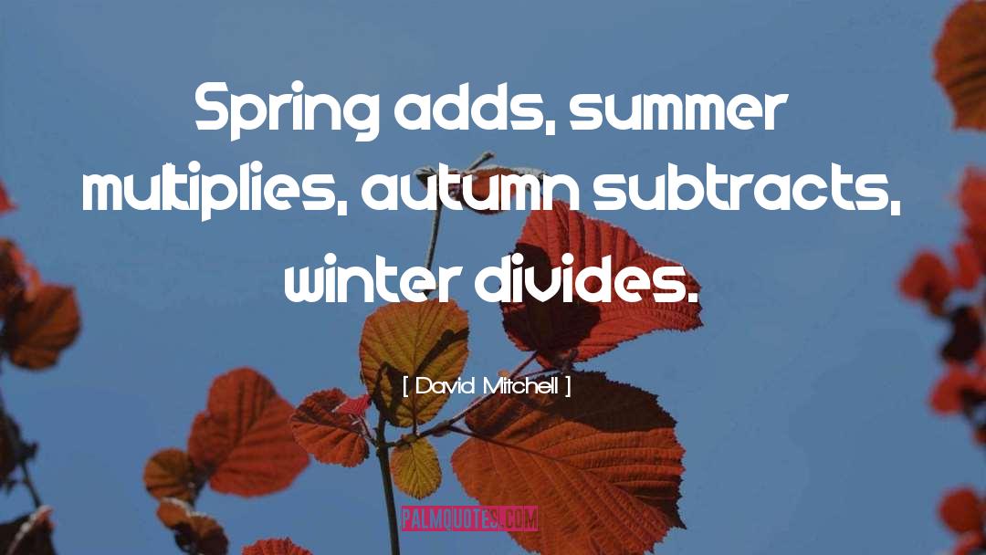 Summer Air quotes by David Mitchell