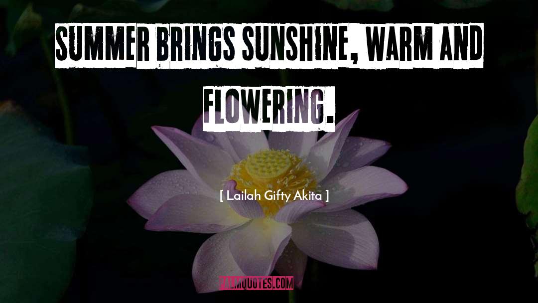 Summer And The City quotes by Lailah Gifty Akita