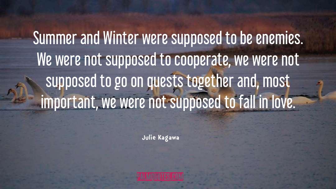 Summer And Winter quotes by Julie Kagawa