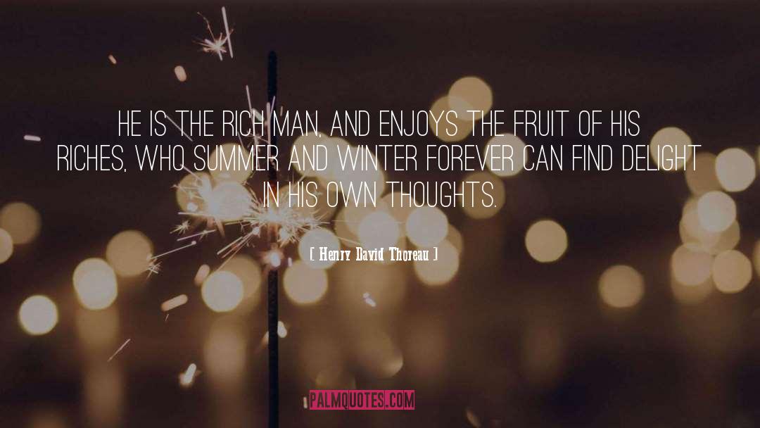 Summer And Winter quotes by Henry David Thoreau