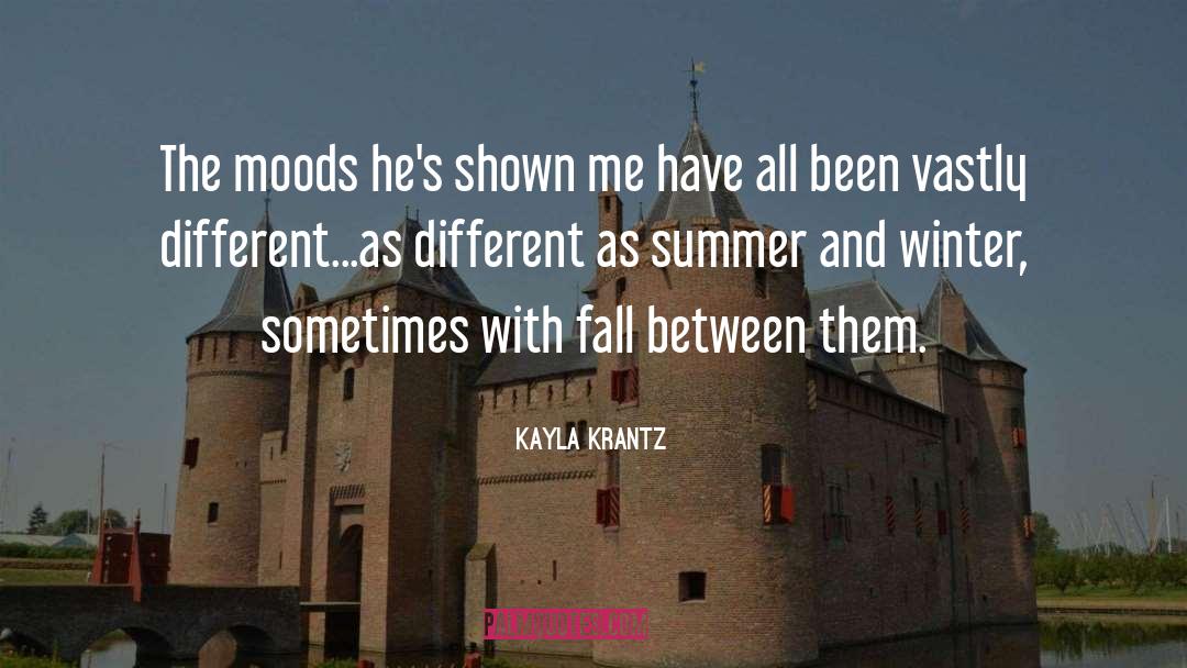 Summer And Winter quotes by Kayla Krantz