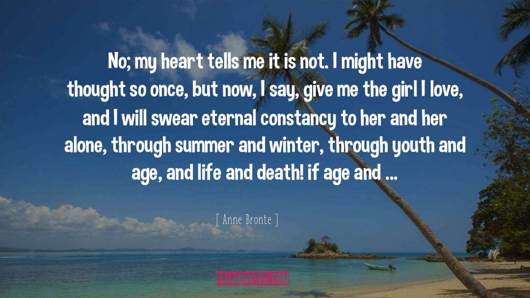 Summer And Winter quotes by Anne Bronte