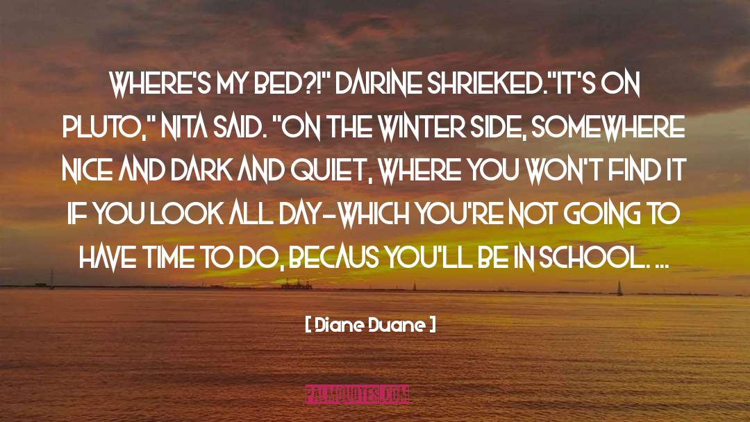Summer And Winter quotes by Diane Duane