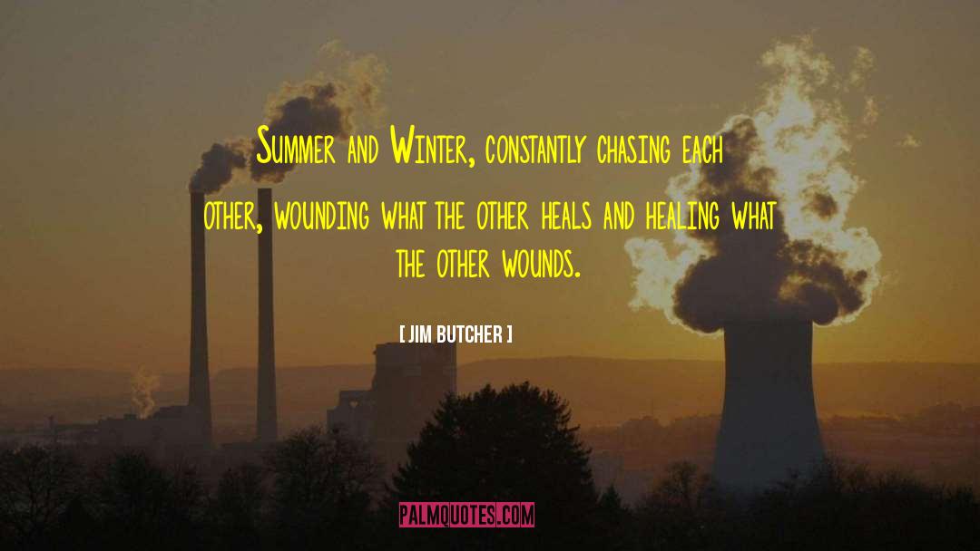 Summer And Winter quotes by Jim Butcher