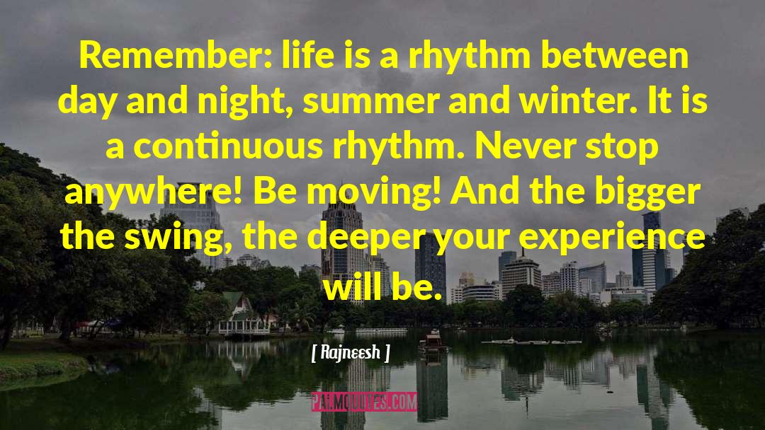 Summer And Winter quotes by Rajneesh