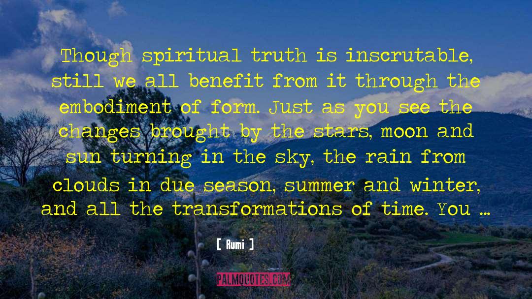 Summer And Winter quotes by Rumi