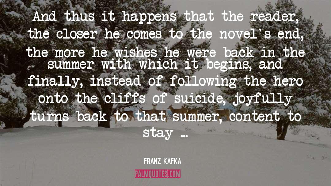 Summer Breeze quotes by Franz Kafka