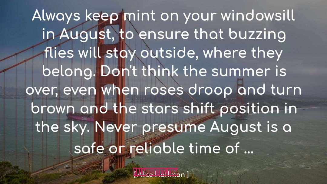 Summer Breeze quotes by Alice Hoffman