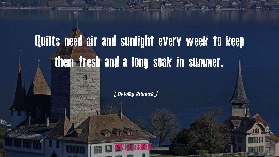 Summer Camp quotes by Dorothy Adamek