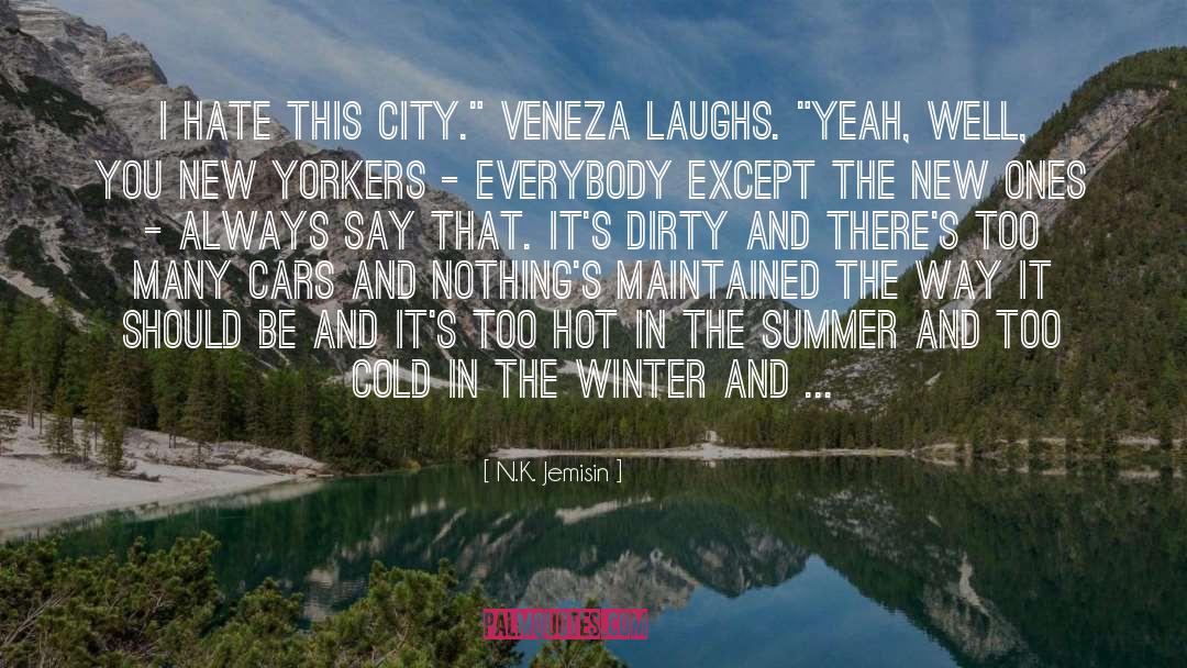 Summer City quotes by N.K. Jemisin