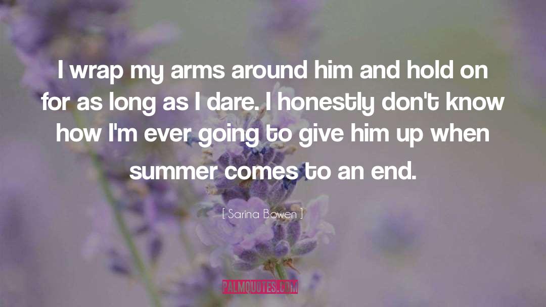 Summer Comes To An End quotes by Sarina Bowen