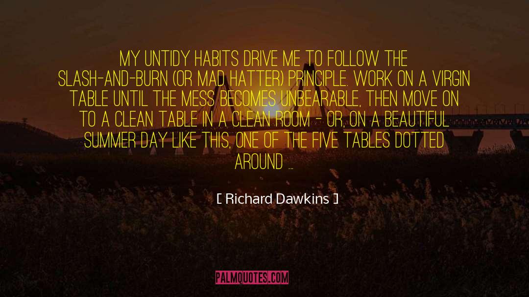 Summer Days quotes by Richard Dawkins