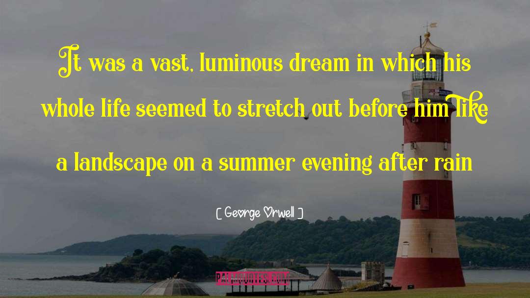 Summer Evening quotes by George Orwell