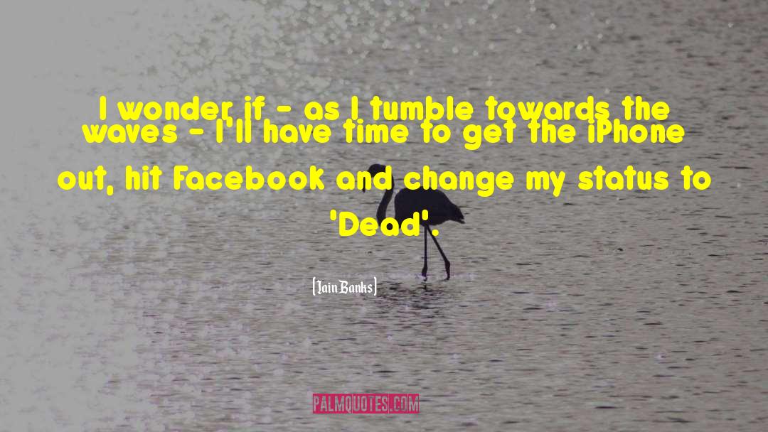 Summer Facebook Status quotes by Iain Banks