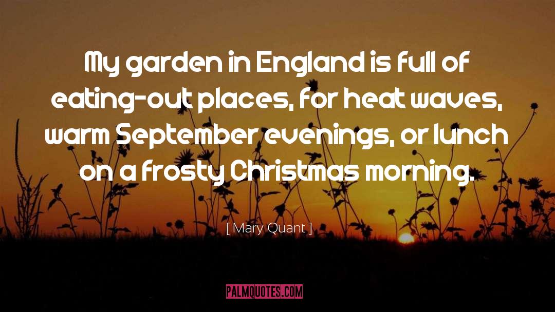 Summer Garden quotes by Mary Quant