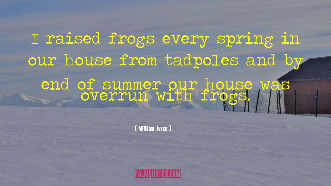 Summer House With Swimming Pool quotes by William Joyce