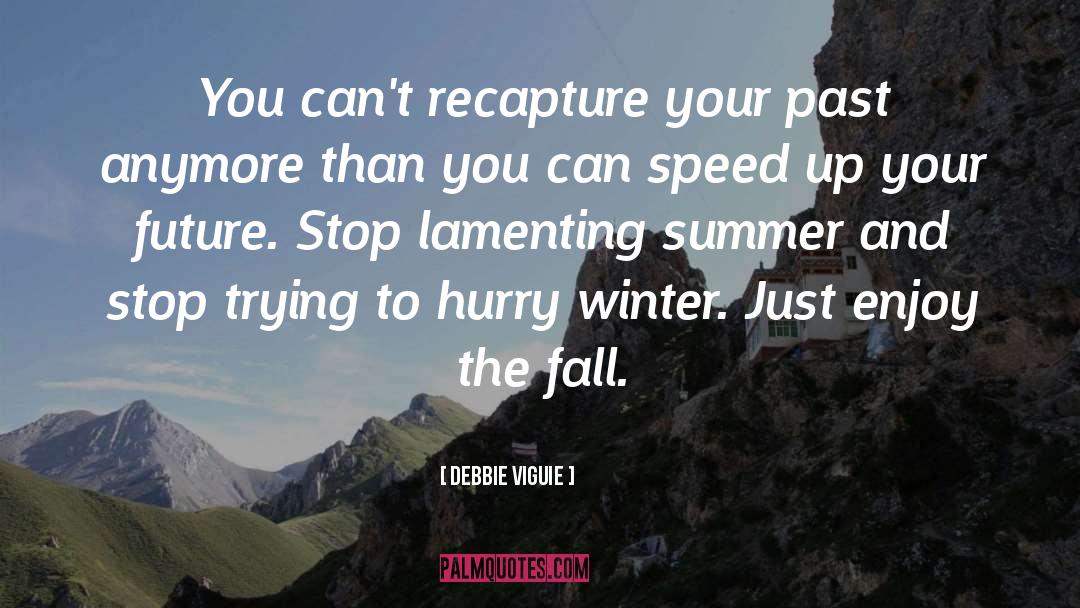 Summer Hurry Up quotes by Debbie Viguie