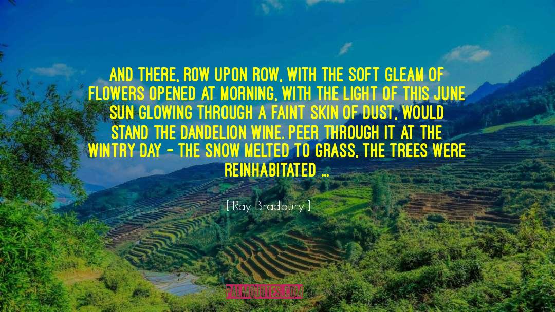 Summer In Winter quotes by Ray Bradbury