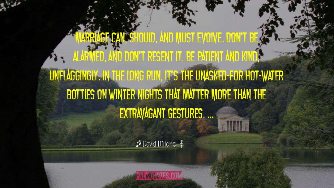 Summer In Winter quotes by David Mitchell