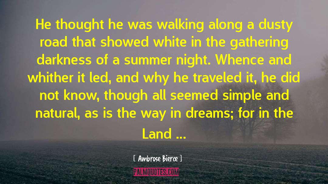 Summer Night quotes by Ambrose Bierce