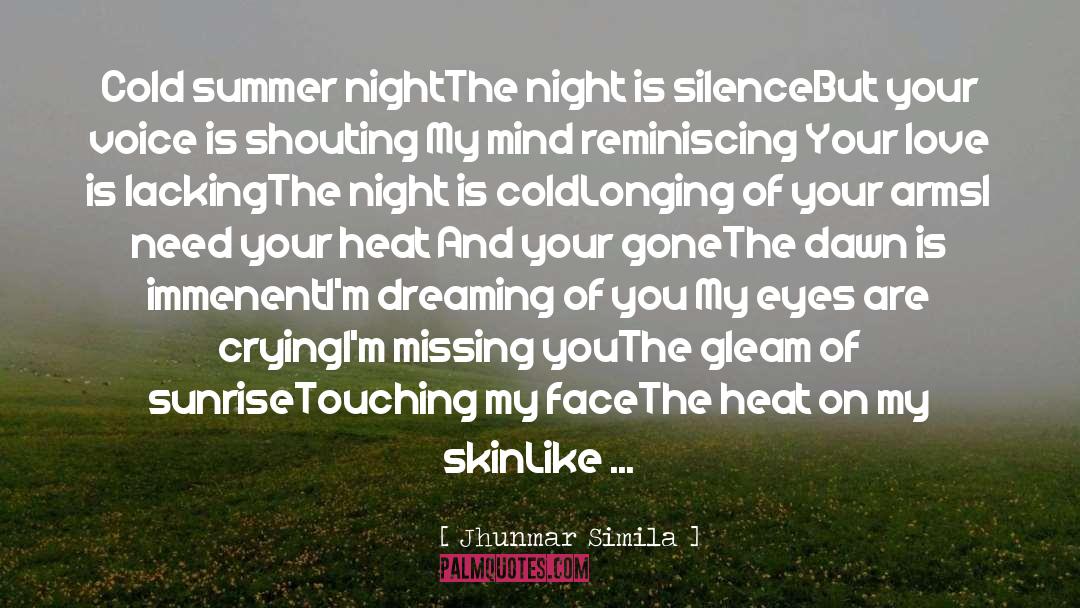 Summer Night quotes by Jhunmar Simila