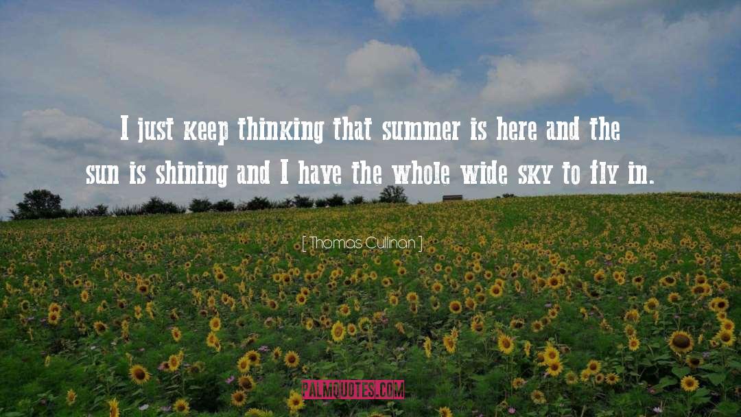 Summer quotes by Thomas Cullinan