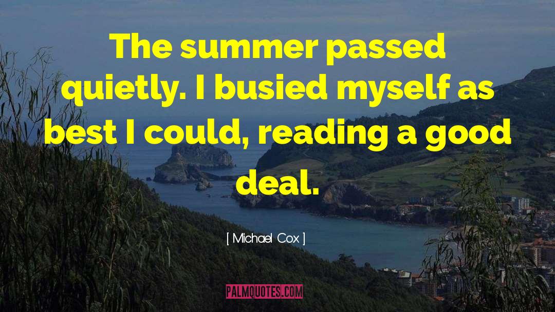 Summer Reading Program quotes by Michael Cox