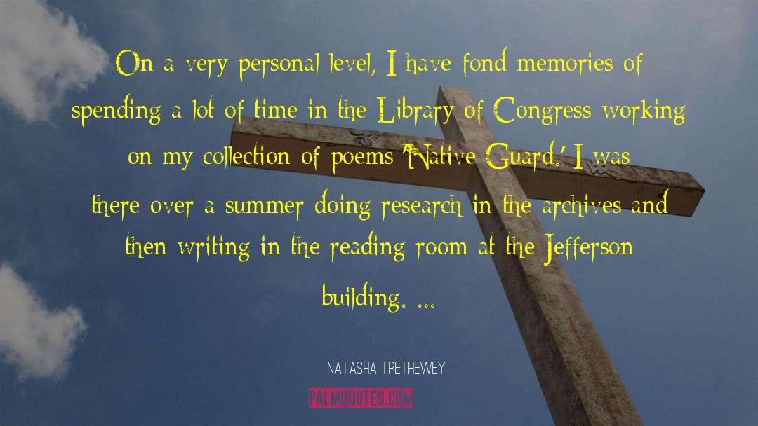 Summer Reading Programs quotes by Natasha Trethewey