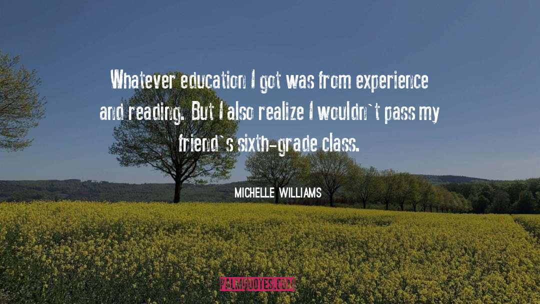 Summer Reading quotes by Michelle Williams
