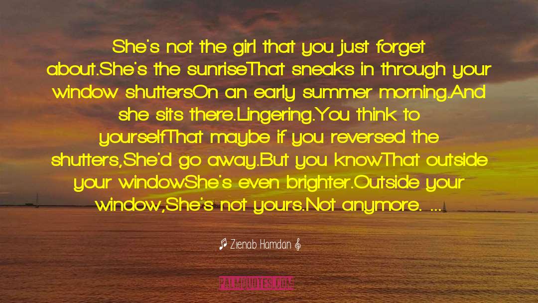 Summer Sunrise quotes by Zienab Hamdan