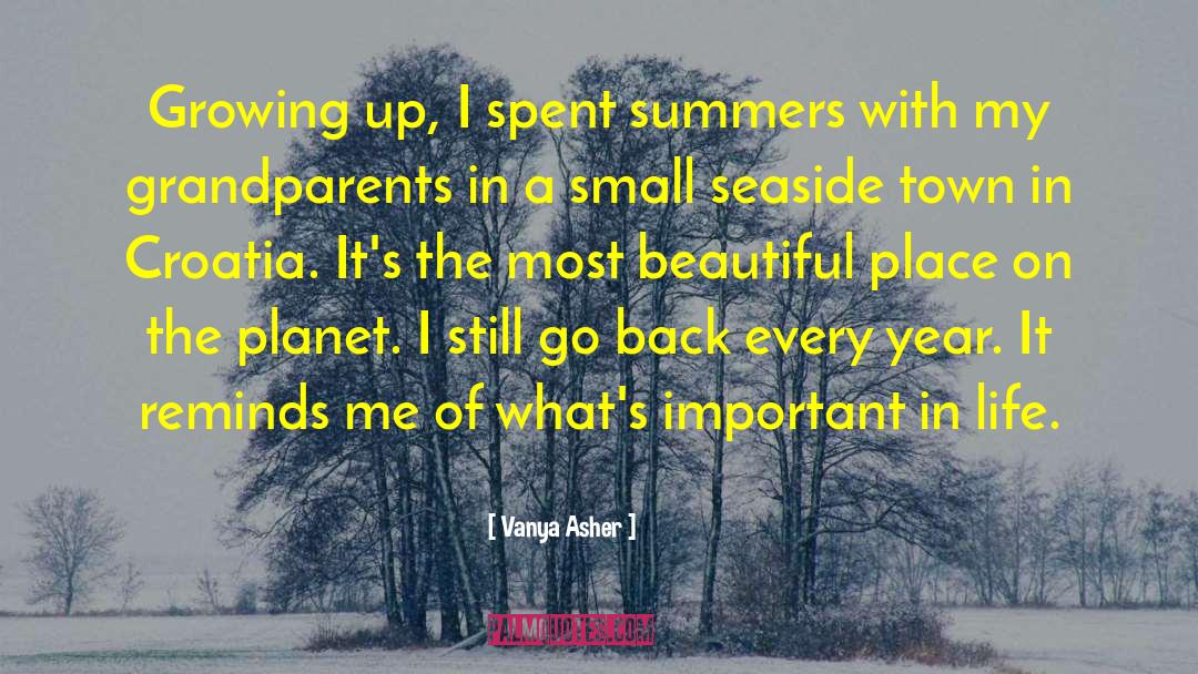 Summers quotes by Vanya Asher