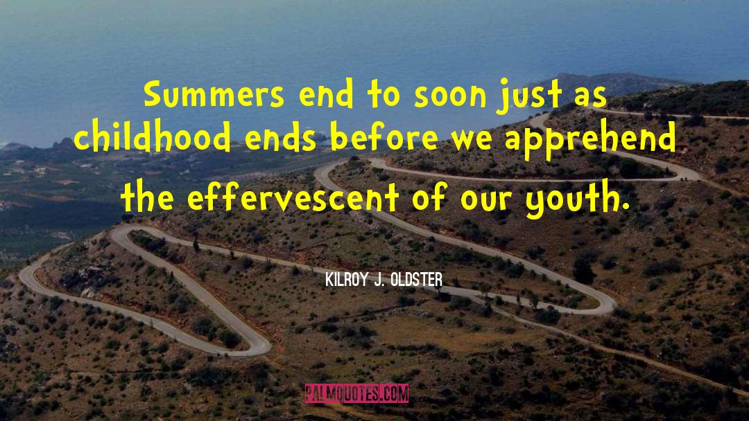 Summertime quotes by Kilroy J. Oldster