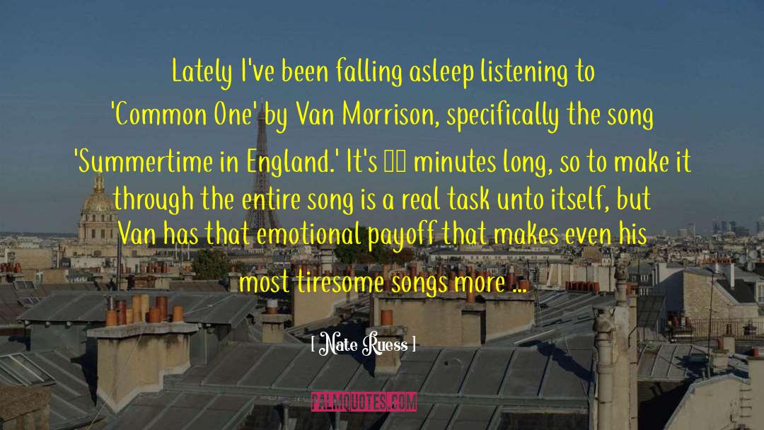 Summertime quotes by Nate Ruess