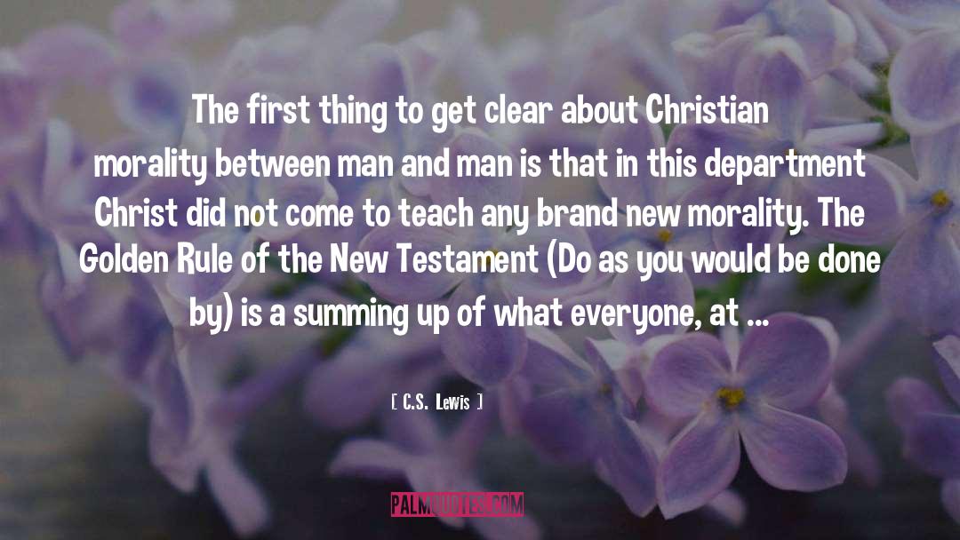 Summing Up quotes by C.S. Lewis