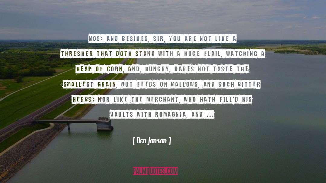 Sumptuous quotes by Ben Jonson