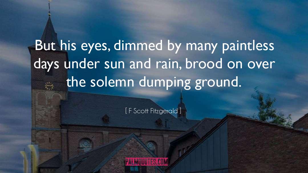 Sun And Rain quotes by F Scott Fitzgerald