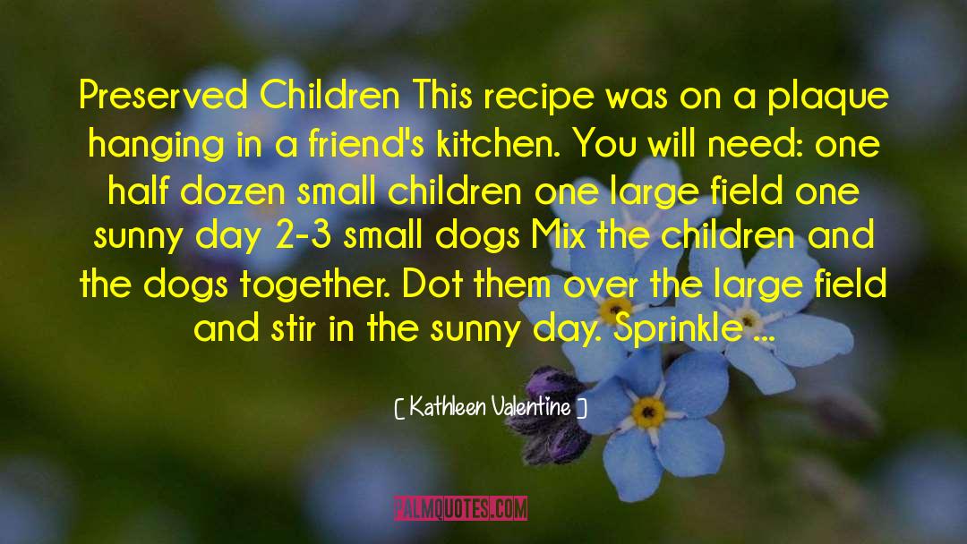 Sun And Stars quotes by Kathleen Valentine
