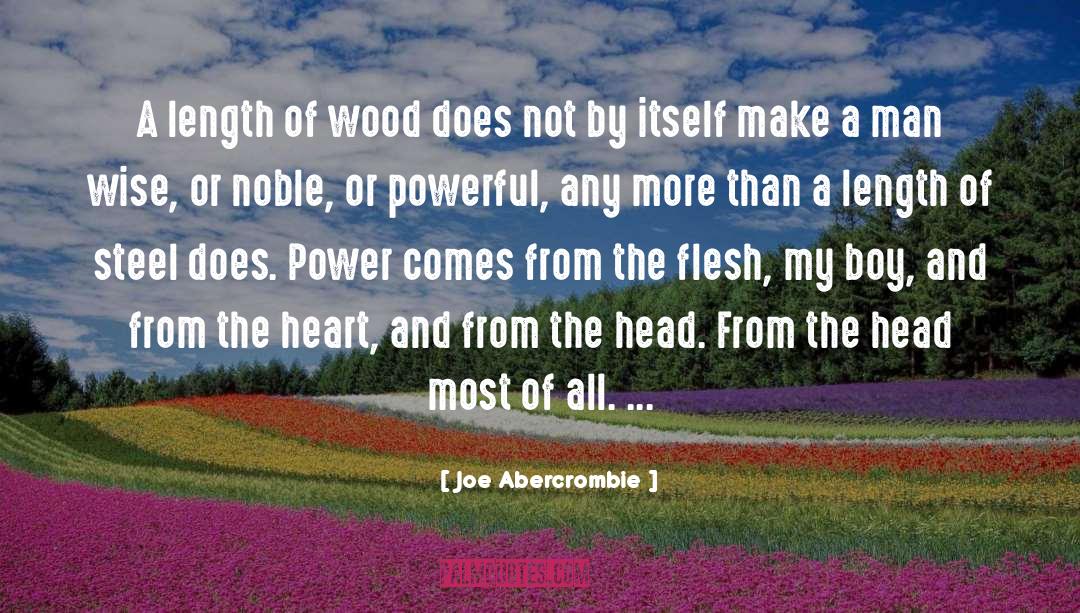 Sun And Steel quotes by Joe Abercrombie