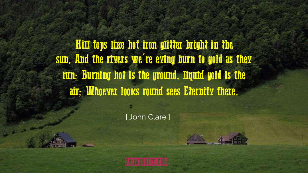 Sun Glitter quotes by John Clare