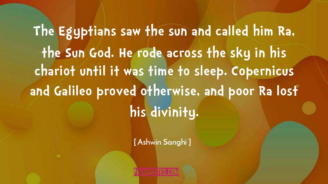 Sun God quotes by Ashwin Sanghi